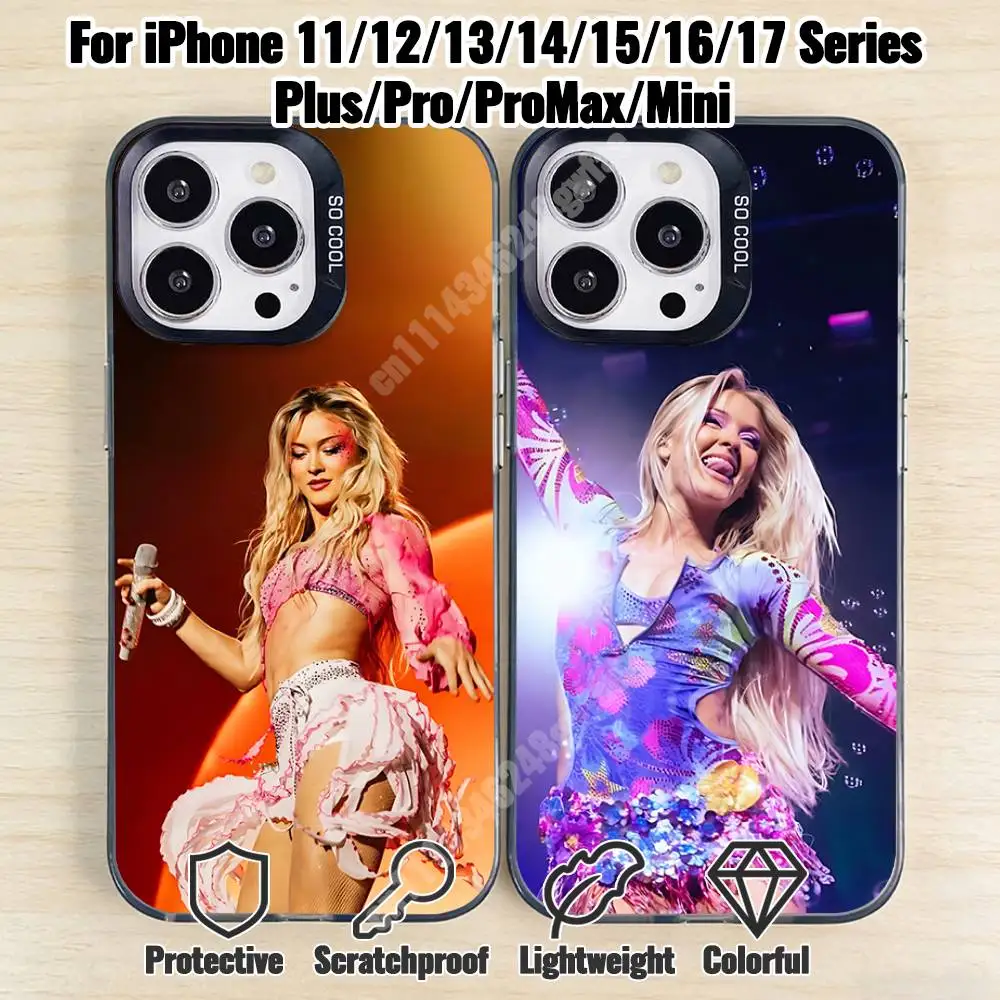 Z-Zara L-Larsson Midnight Sun Phone Case for iPhone 17 16 Max Mini 15 14 13 Pro Plus 12 11 Air Premium Protector