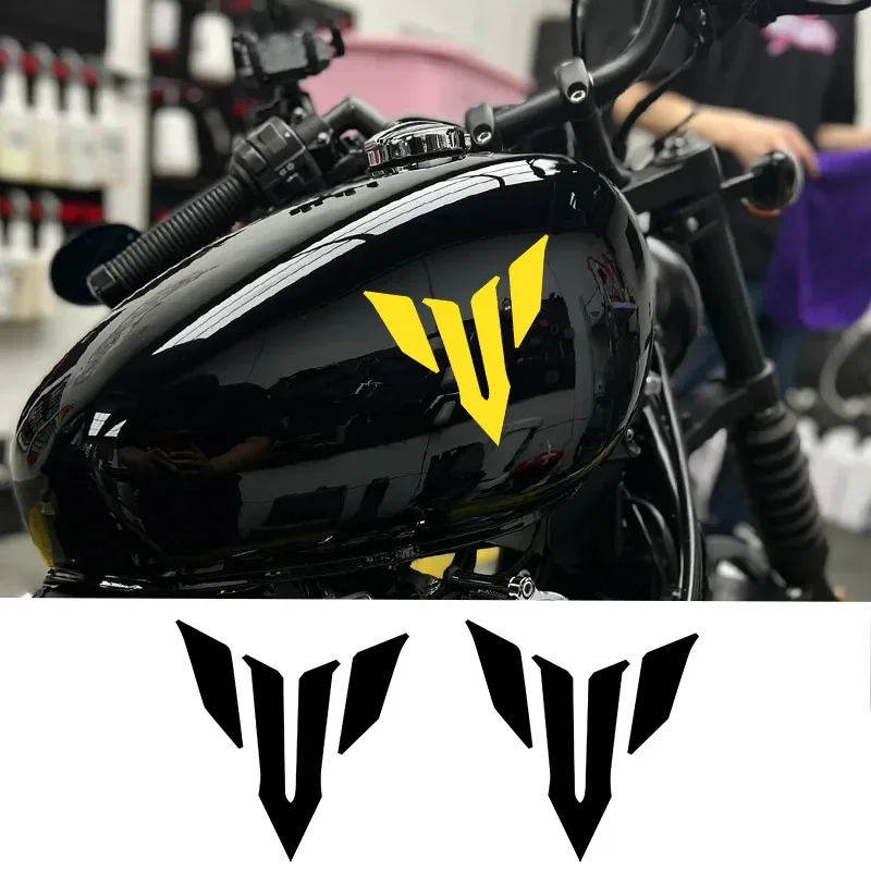 JDM MT Logo Vinyl Decal Sticker for Motorcycle Fuel Tank Helmet, Modified Off-road Decor for MT01 MT03 MT07 MT09 MT10 MT15 MT25