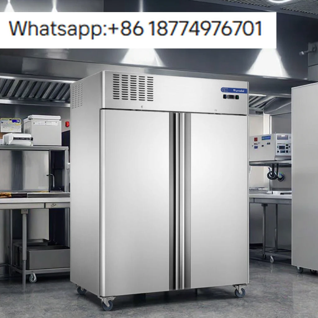 

Commercial Stainless Steel Vertical Door Cooler Double-Temperature Deep Freezer Air-Cooled Freezer Vertical -30℃