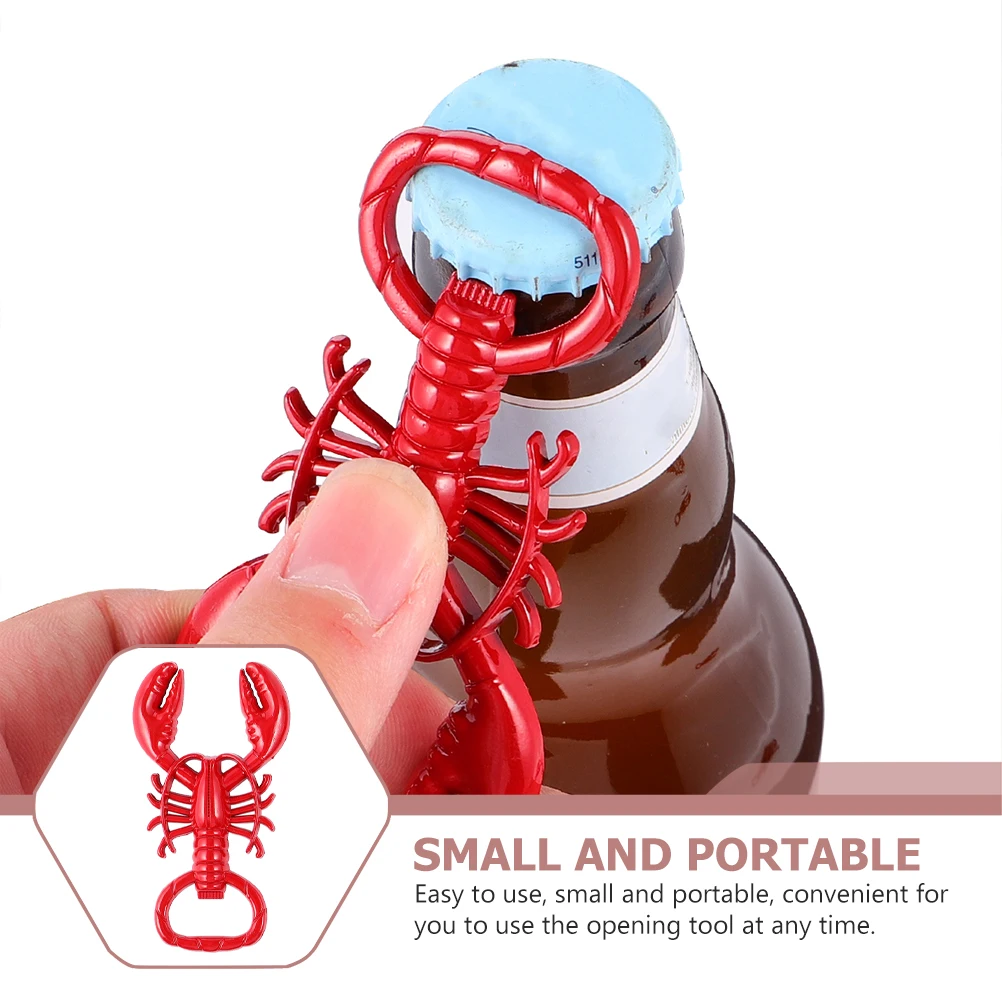 

Beer Bottle Opener Bottle Opening Tool Crayfish Shape Beer Opener Premium Caps Lifter