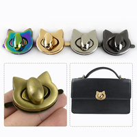 1/2/3/4/5/10Pcs 28x25mm Metal Bag Locks Women Handbag Twist Turn Lock Buckles DIY Closure Clasp Snap Hooks Replacement Supplies