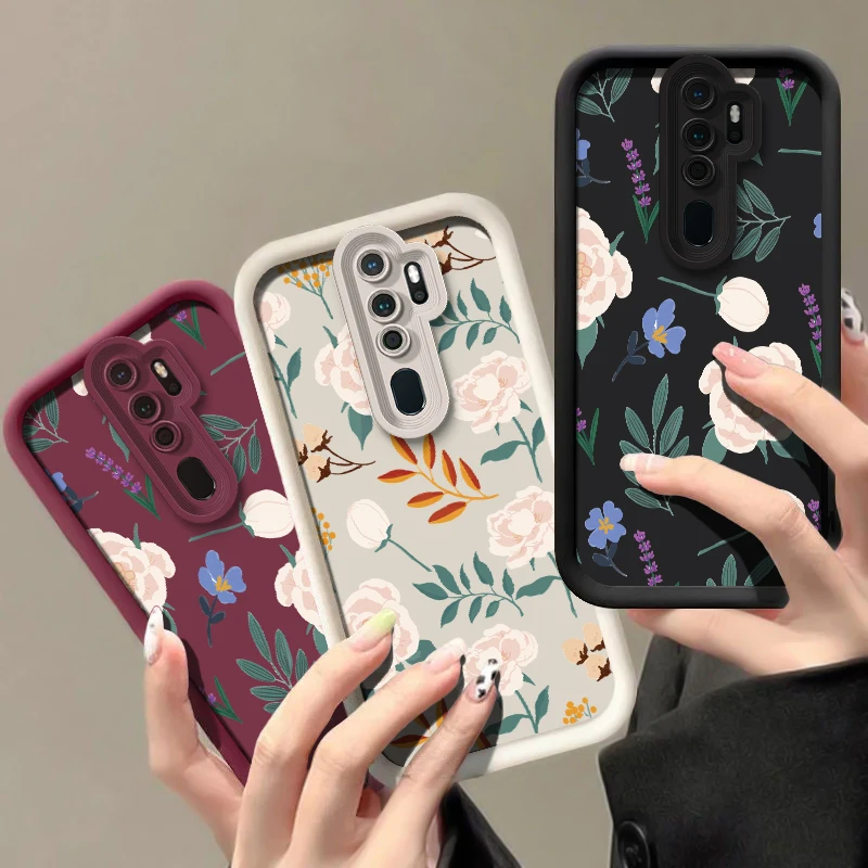 يترك طباعة جراب هاتف ل ممن لهم A73 A72 A60 A58 A57S A92 A76 A74 A55 A54S A53 A52 A38 A33 A32 سيليكون ماتي واقية كابا