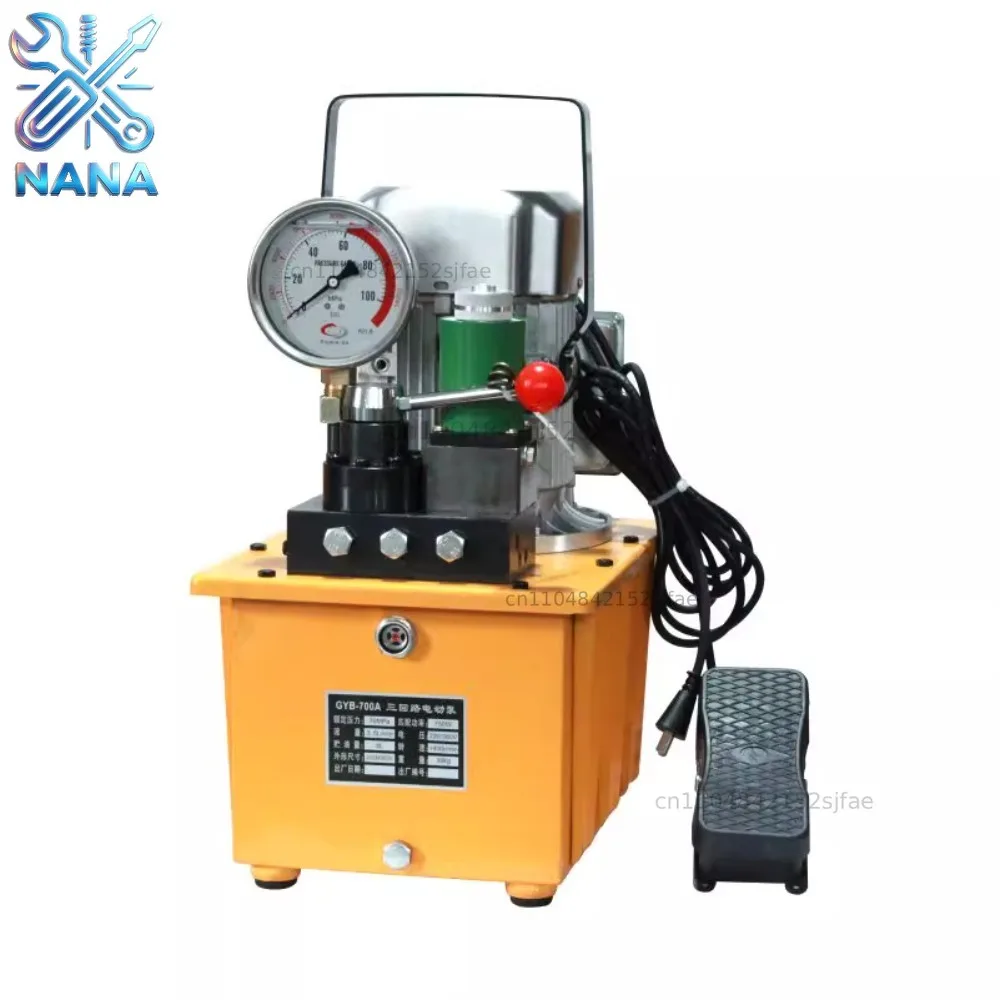 200V  380V Ultra-high pressure single circuit foot-operated electric pump solenoid valve electric hydraulic pump