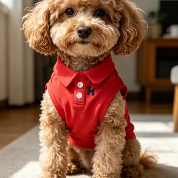 Breathable Pet Polo Shirt 1