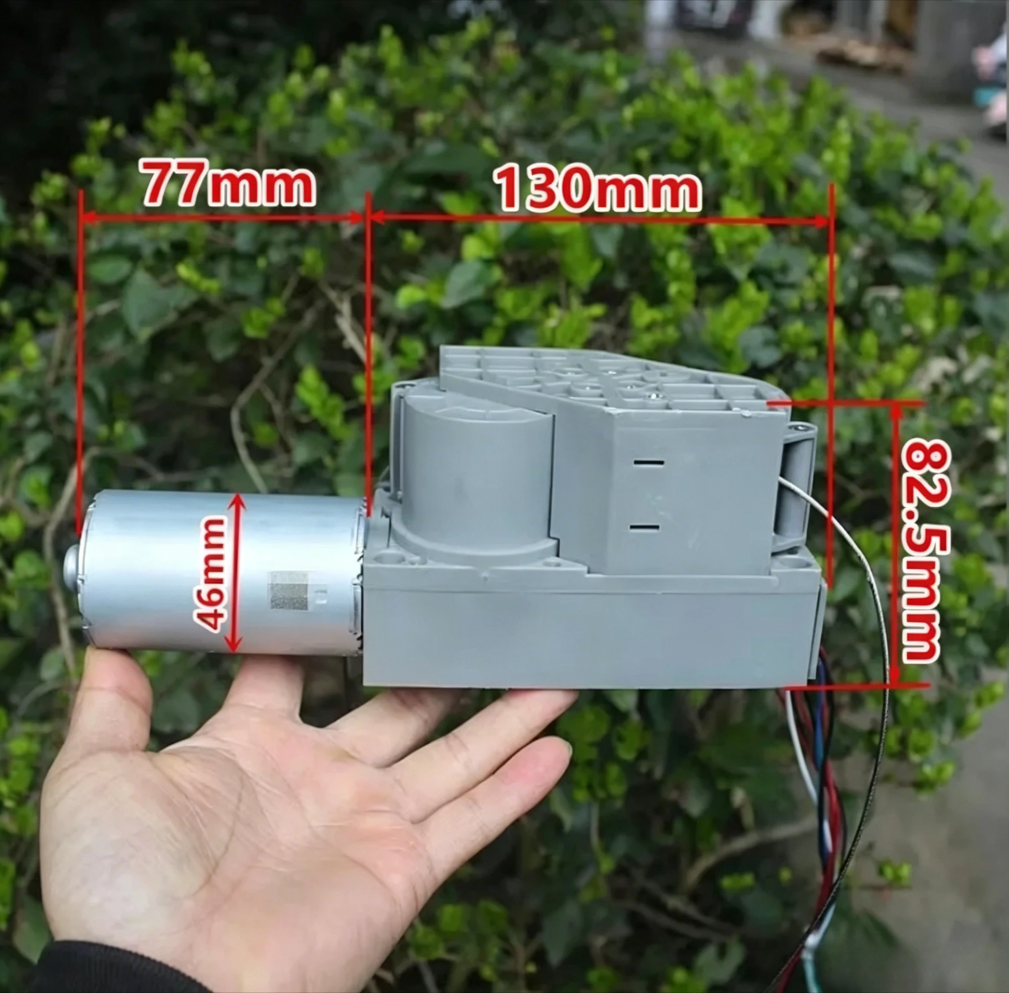 DIY Replacement Lifting Motor For Electric Smart Clothes Drying Rack Balcony Automatic Clothes Hanger Lift Drive Motor view 5
