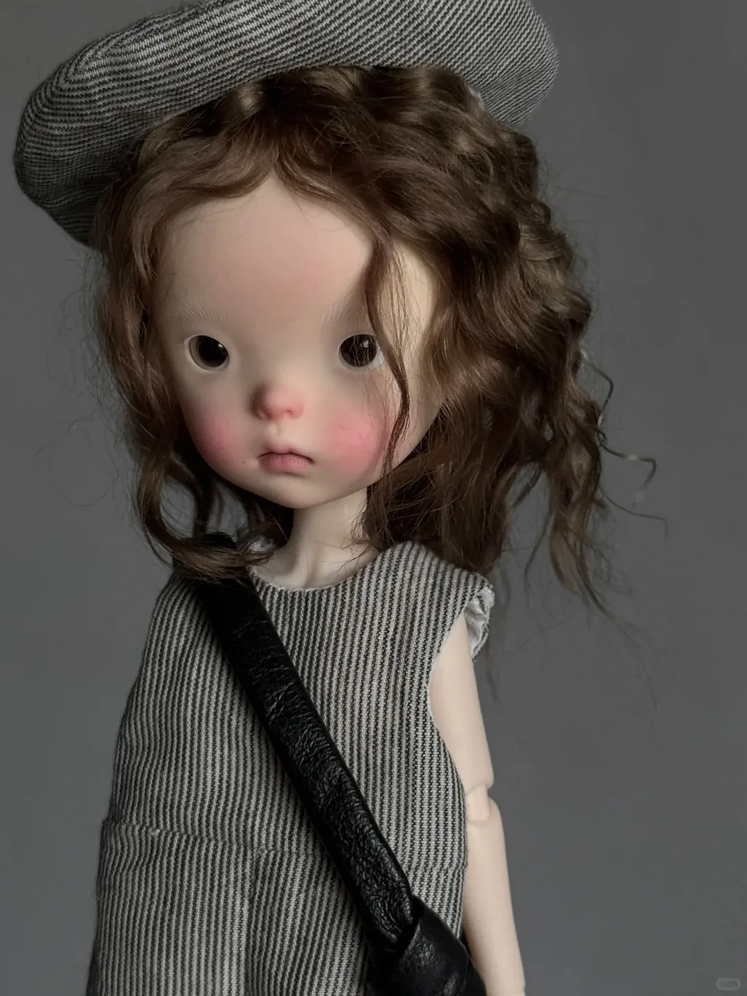 

1/6 масштаб BJD кукла Landoudou, милая коричневая кожа для девочек, высококачественная игрушка из смолы, подарок на день рождения, в наличии, с бесплатной доставкой