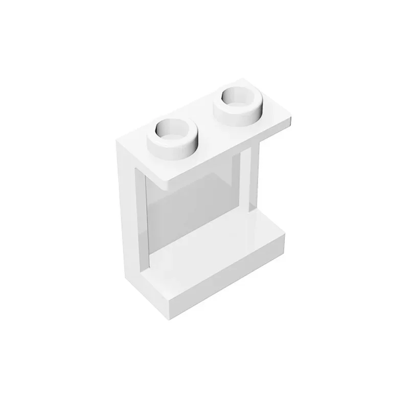 MOC 55PCS 87552 Panel 1x2x2 Building Block 4864 With Side Support Hollow Studs Bricks Particle Puzzle Toy Children Birthday Gift