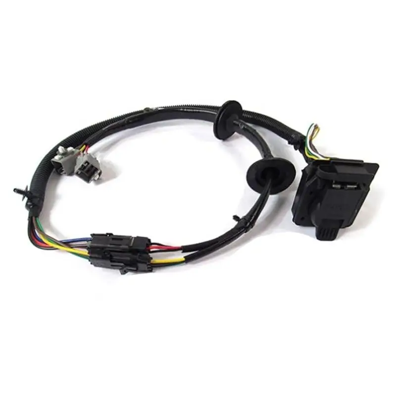 Trailer Light Socket 7 Pin Electrical Wire Connector Quick Converter VPLAT0013 Adapter For Land Rover 2010-2013(For LR4)-A74F