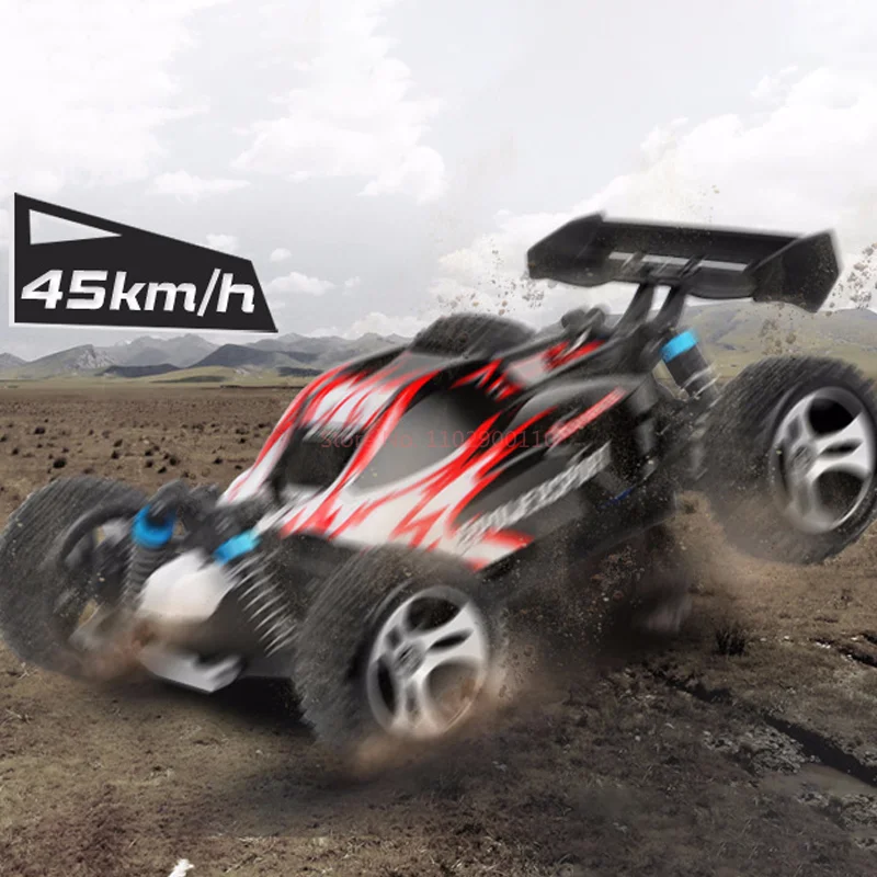 Wltoys A959 1/18 4WD Samochód Wyścigowy RC 45km/h 2.4G Zdalnie Sterowany Driftowy Samochód Terenowy Wysokiej Prędkości Zabawka dla Dorosłych Chłopców Prezent dla Dzieci