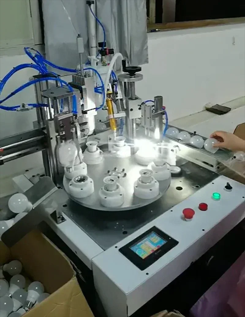 Custom Machine To Make Housing Led Bulb