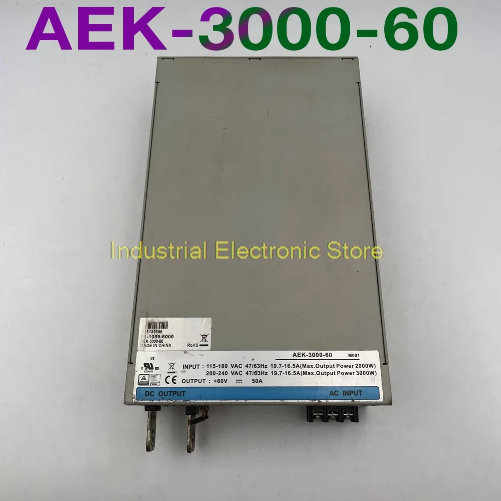 

3000w 56v-63.7v Voltage Switch Mode Power Supply For COTEK AEK-3000-60