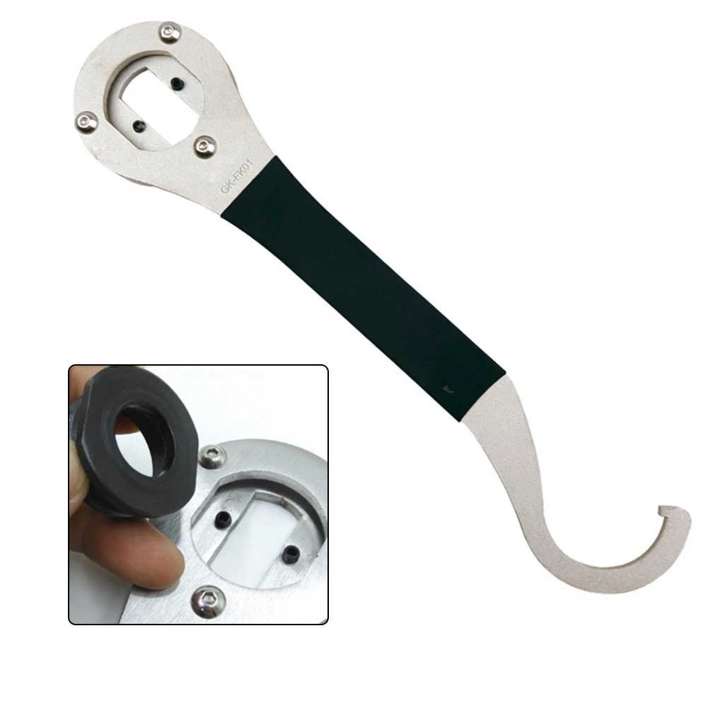 Bicycle lock ring remover with bottom bracket lock ring removal and repair tool for vintage bikes and axle parts maintenance