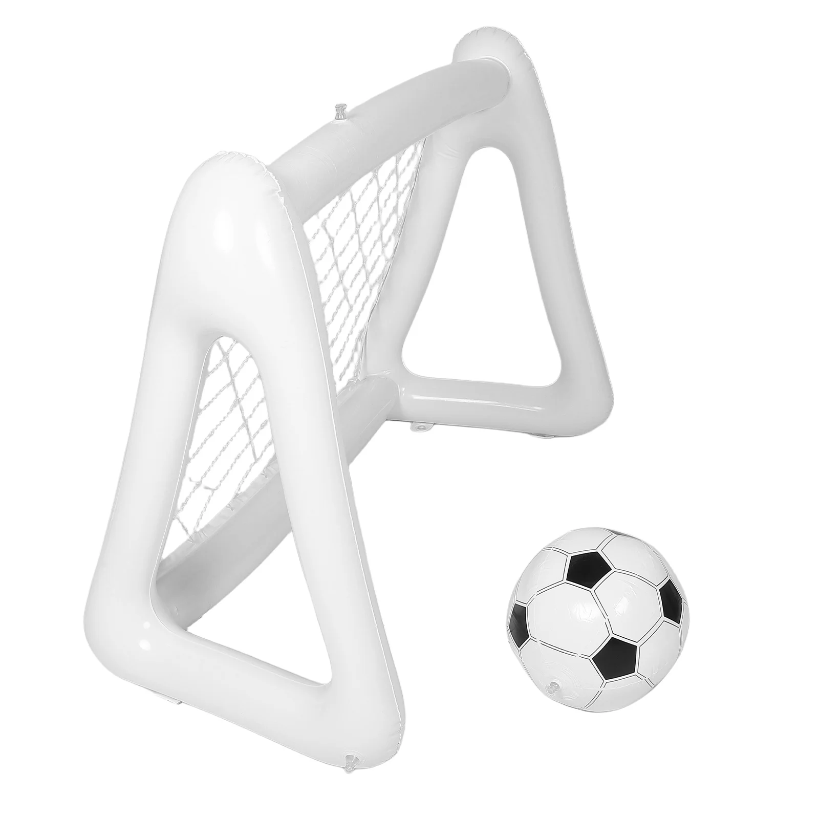 

1Set Foldable Kids Soccer Goal with Net Compact Portable Frame for Backyard Sturdy Soccer Training Gear for Young