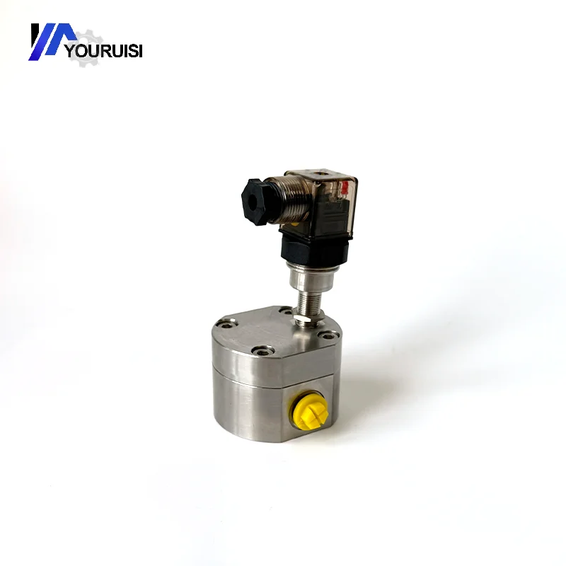 Misuratore di portata di micro precisione in acciaio inossidabile 316L di dimensioni compatte per la misurazione media dell'olio dell'acqua liquida supportata OEM