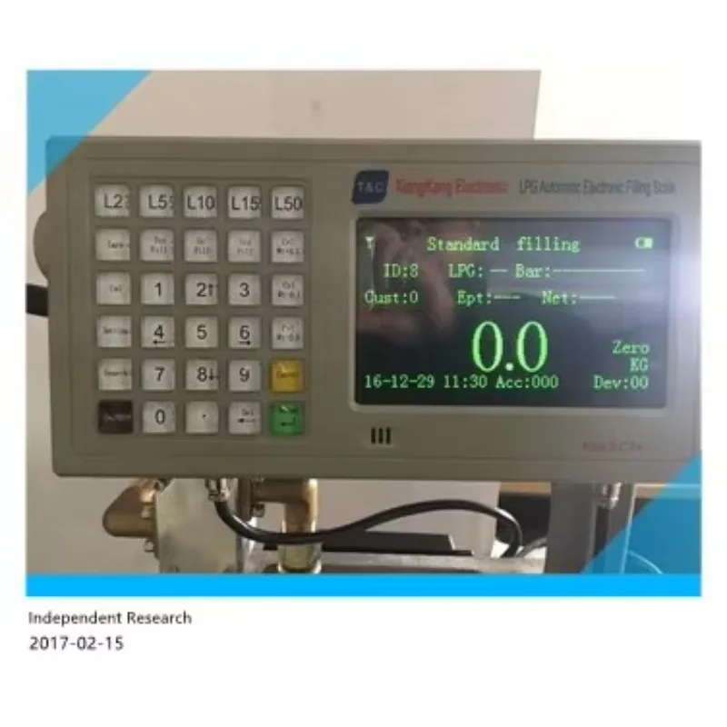 CO2 Gas Filling Fully Automated CO2 Gas Cylinder Filling Machine Cylinders Tracking