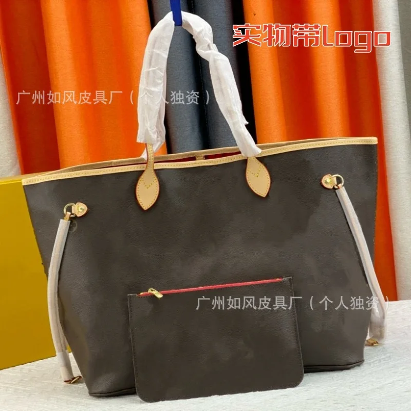 Supply New Classic Presbyopic One-Shoulder Tote Bag Fashionable All-Match Portable Shopping Bag Mummy Child and Mo