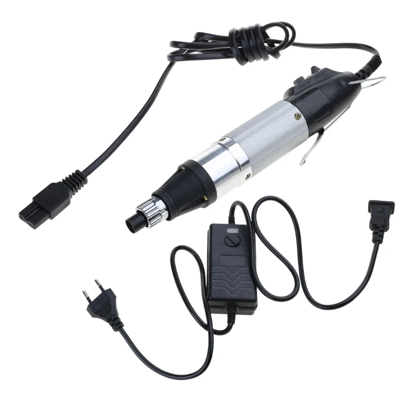 

110V 220V Cordless Screwdriver 6 Tip Work Light USB Rechargeable