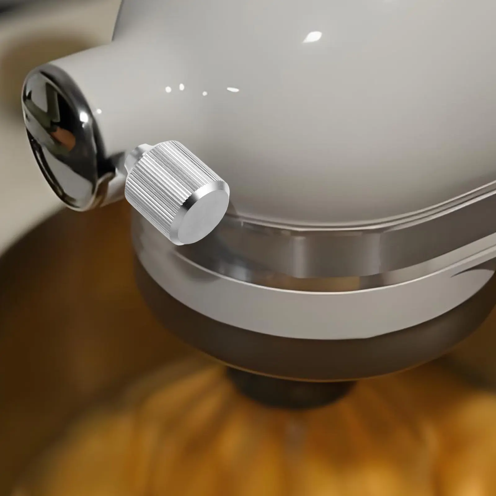 Stainless Steel Mixer Attachment Thumb Screw Replacement Knob Hub for Kitchen Appliance Repair Fit Secure Mixing Kneading