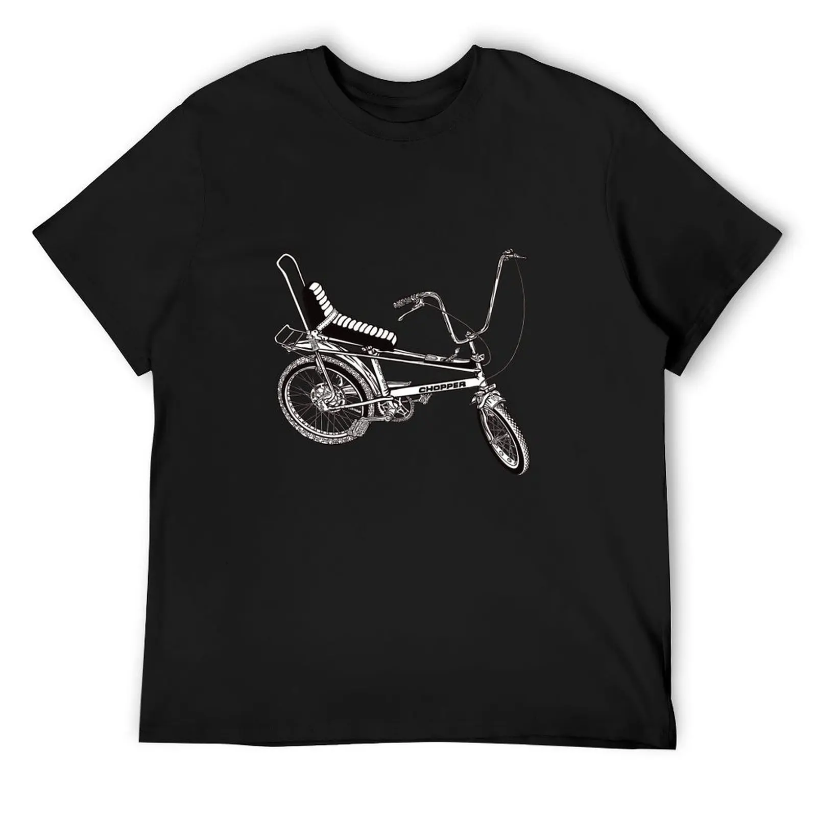 

70's Chopper bike T-Shirt heavyweights tees anime stuff men t shirts