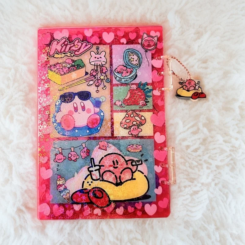 Acrylic Shaker Book A5 A7 Creative Fashion Kirby Diary Handbook Collection Note Stationery Loose-leaf Book Friend Exclusive Gift - view 4