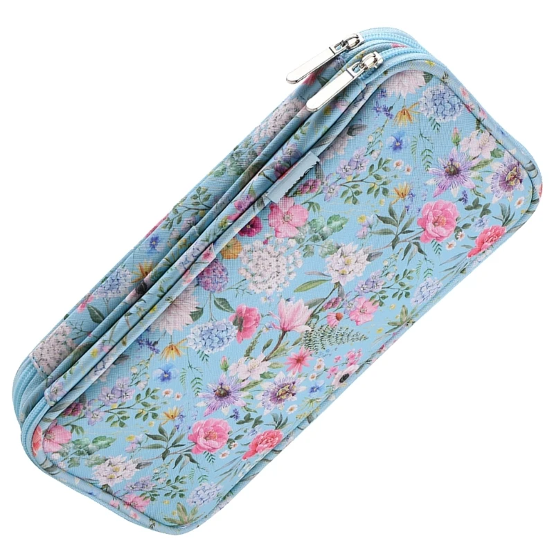 

Аксессуары для вязания, сумка для хранения, усиленная ткань оксфорды, застежки-молнии, портативные держатели игл для для вязания