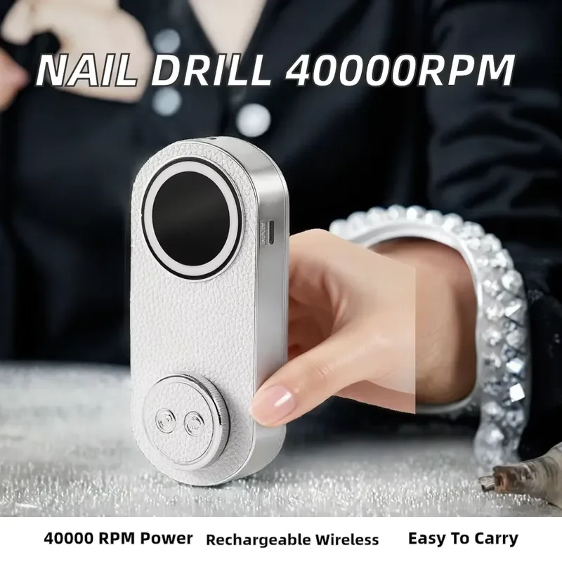 Factory Direct Waterproof Rechargeable Polishing Pen,40000RPM Wireless Plastic Build,American Plug Portable Unit