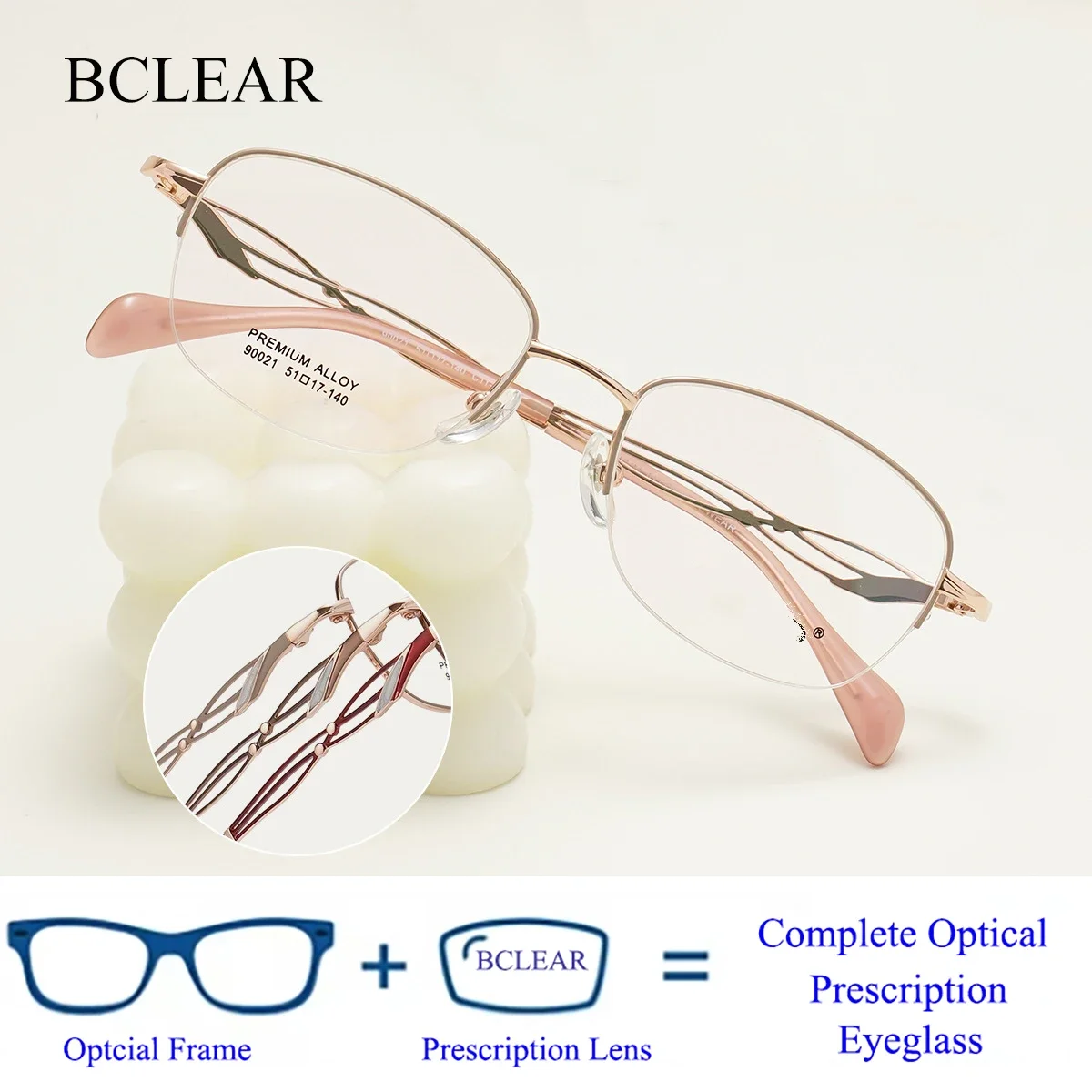 

Guvina BCLEAR красивые овальные полые очки в оправе женские очки с защитой от синего света 2025 новые модные стильные очки по рецепту E