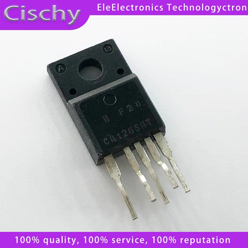 1-10pcs CQ1265RT CQ1265 TO-220F-5 color TV supply integrated circuits  Original In Stock