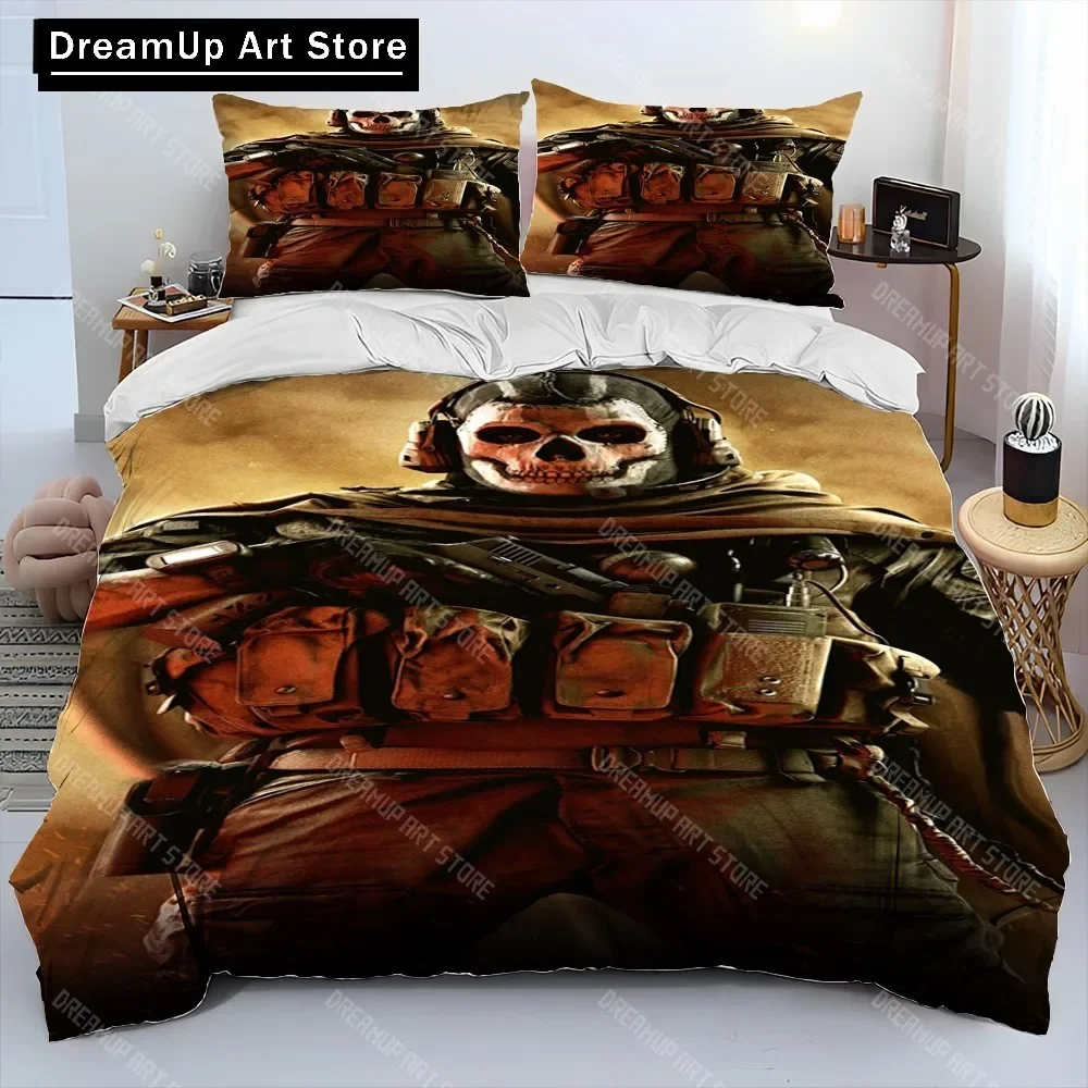 

Комплект постельного белья с 3D-принтом Game Call of Duty Comforter, пододеяльник, комплект постельного белья, пододеяльник, наволочка, комплект постельного белья размера Queen King Kids