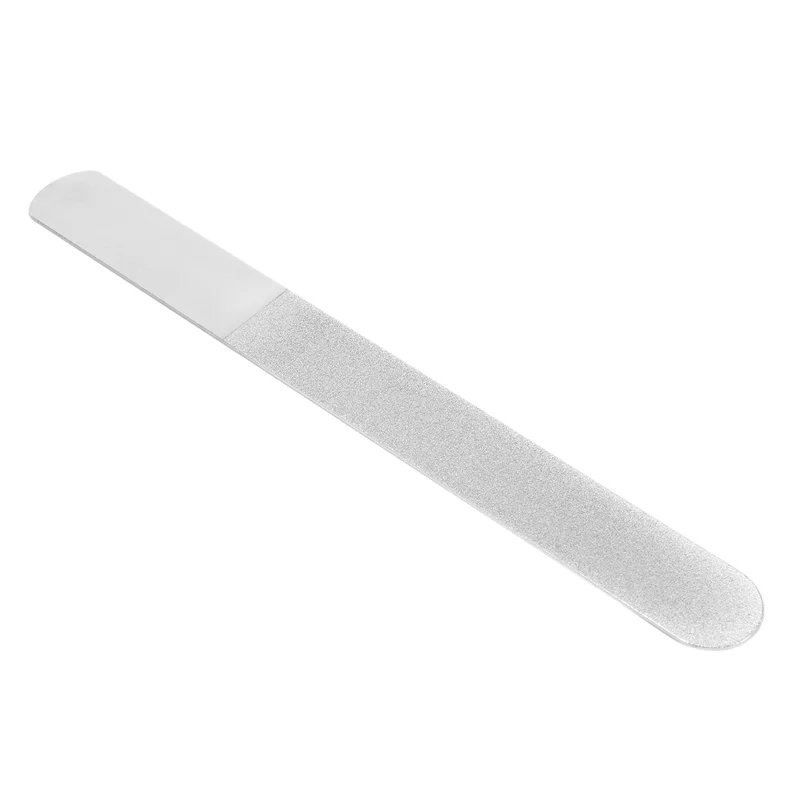 -AT52 18 Pieces Stainless Steel Nail File Double-Sided Diamond Nail File Metal Nail File Manicure File For Family And Travel