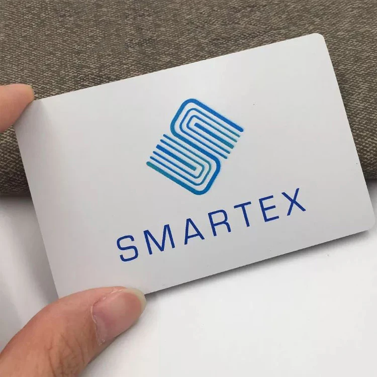 Customized query 2025 New Customization Laser Engraved White Credit Card Size Metal Business Cards for Personalized Logo Charact