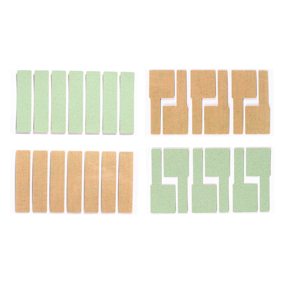 

2 set 2 Sets 8 Sheets Waterproof Oil Resistant Mark Pen Cable Labels Strong Adhesive Cord Identification Stickers Tear