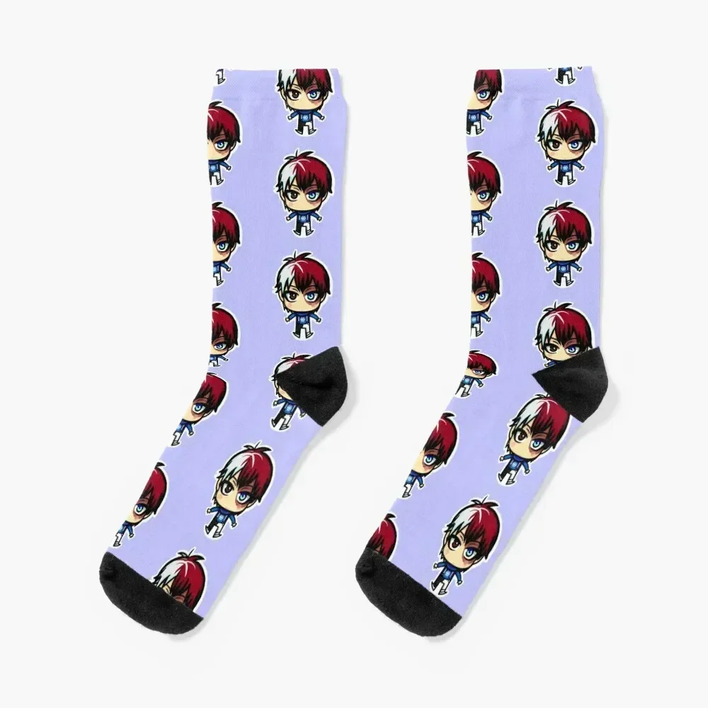 

Shoto Todoroki, Cute Chibi. Socks Stockings man luxury Men's Socks Luxury Women's