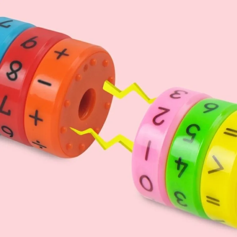 몬테소리 STEM 수학 장난감 - 3-6세 어린이를 위한 자석 숫자 퍼즐