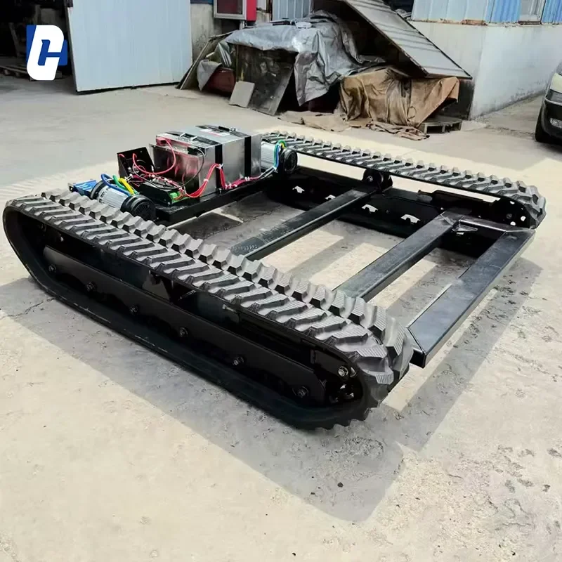 2026New Rubber Track Steel Track Undercarriage for Excavators Drilling Rigs and Crushers