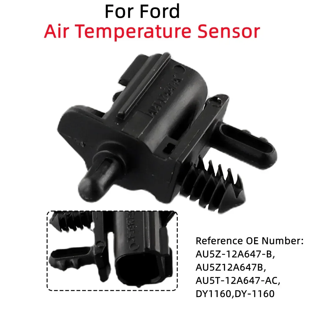 

New Air Temperature Sensor Temp Sensors DY1160 For Ford Fusion F-150 Plastic AU5T-12A647-AC AU5Z12A647B Ambient