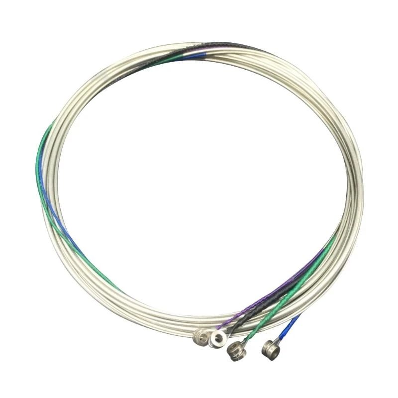 

4pcs/set Cello Strings Full Set (A-D-G-C) Steel Nickel-Chromium Wound with Nickel-plated Ballhead for 4/4 Cellos