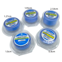 3 yards blue double side tape for tape hair extension blue lace front tape for wig