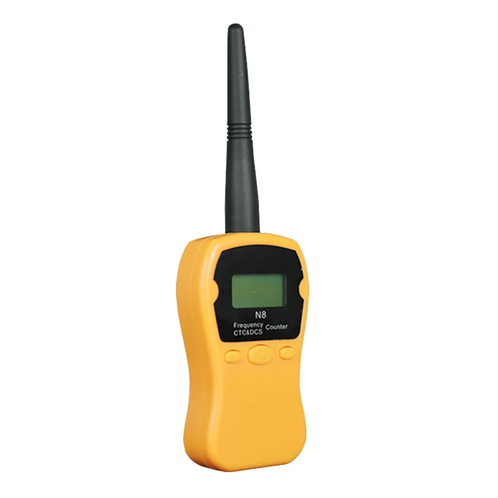 N8 Handheld Frequency Meter Counter Frequency Tester Analyze Device N8 Interphone Digital Analog Tone
