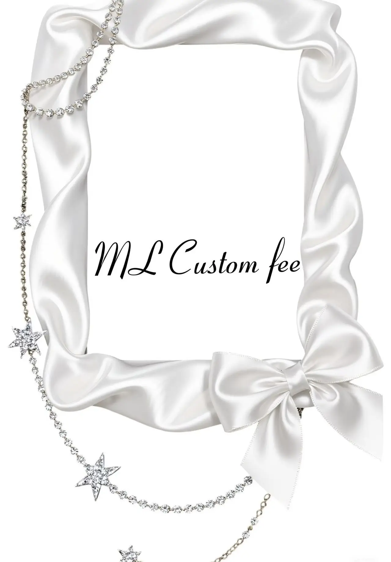 ML Customization fee/courier fee/additional fee exclusive link