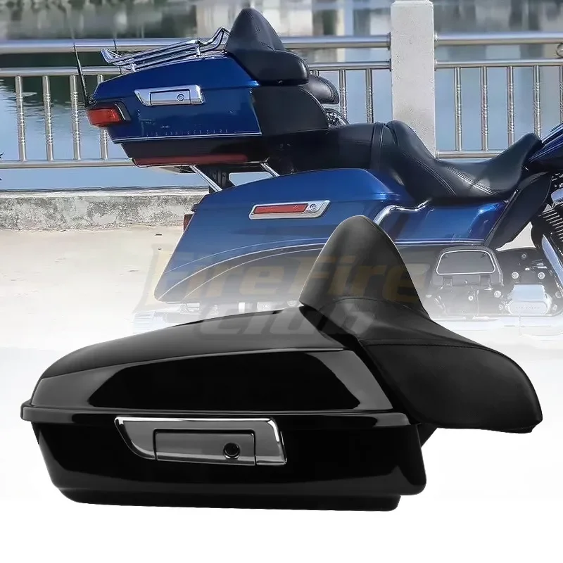 Motorcycle King Pack Trunk Backrest Pad For Harley Tour Pak Touring Electra Glide Road King Street Glide 2014-2021