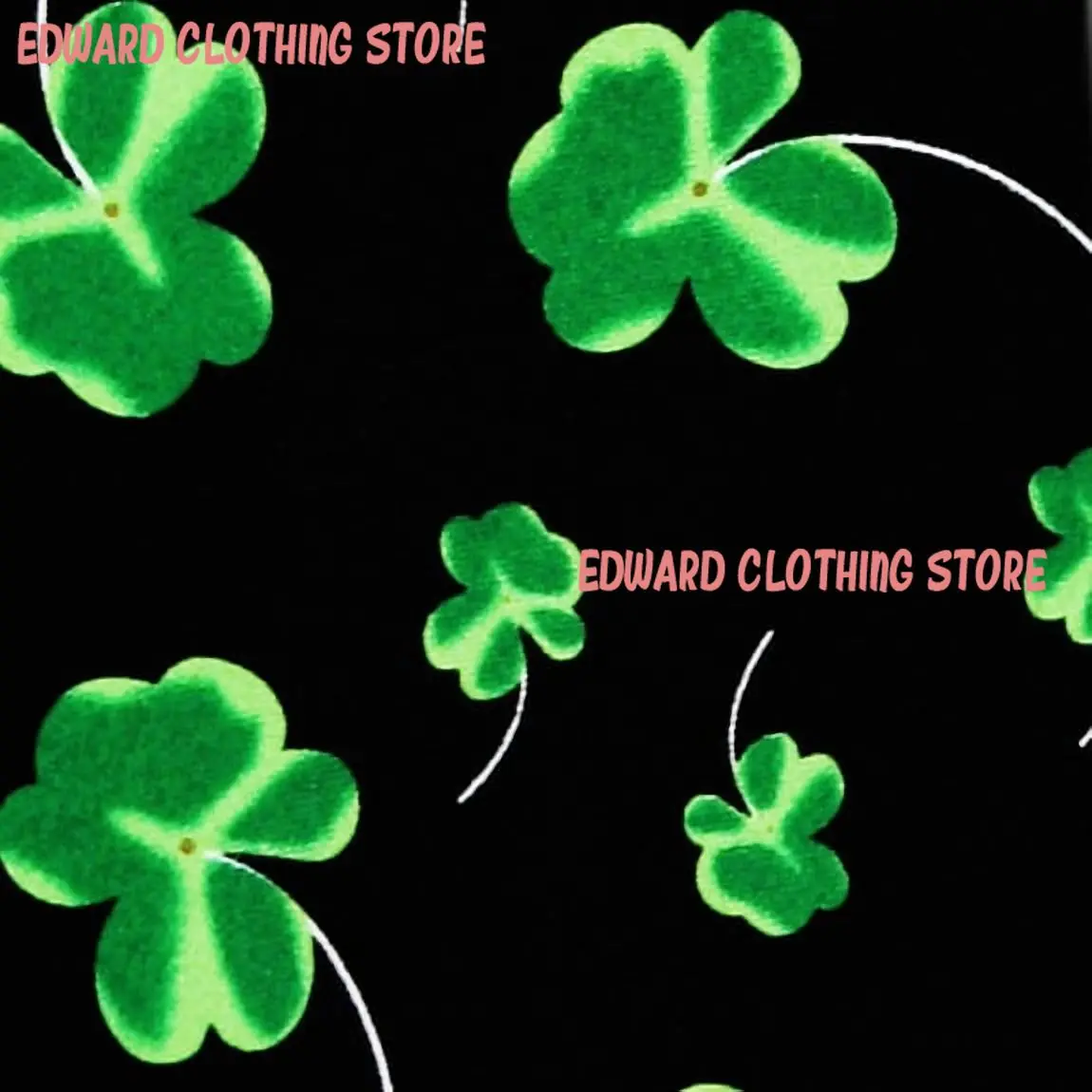 Clovers Necktie Mens Tie Funny Suit Accessory for Wedding Banquet