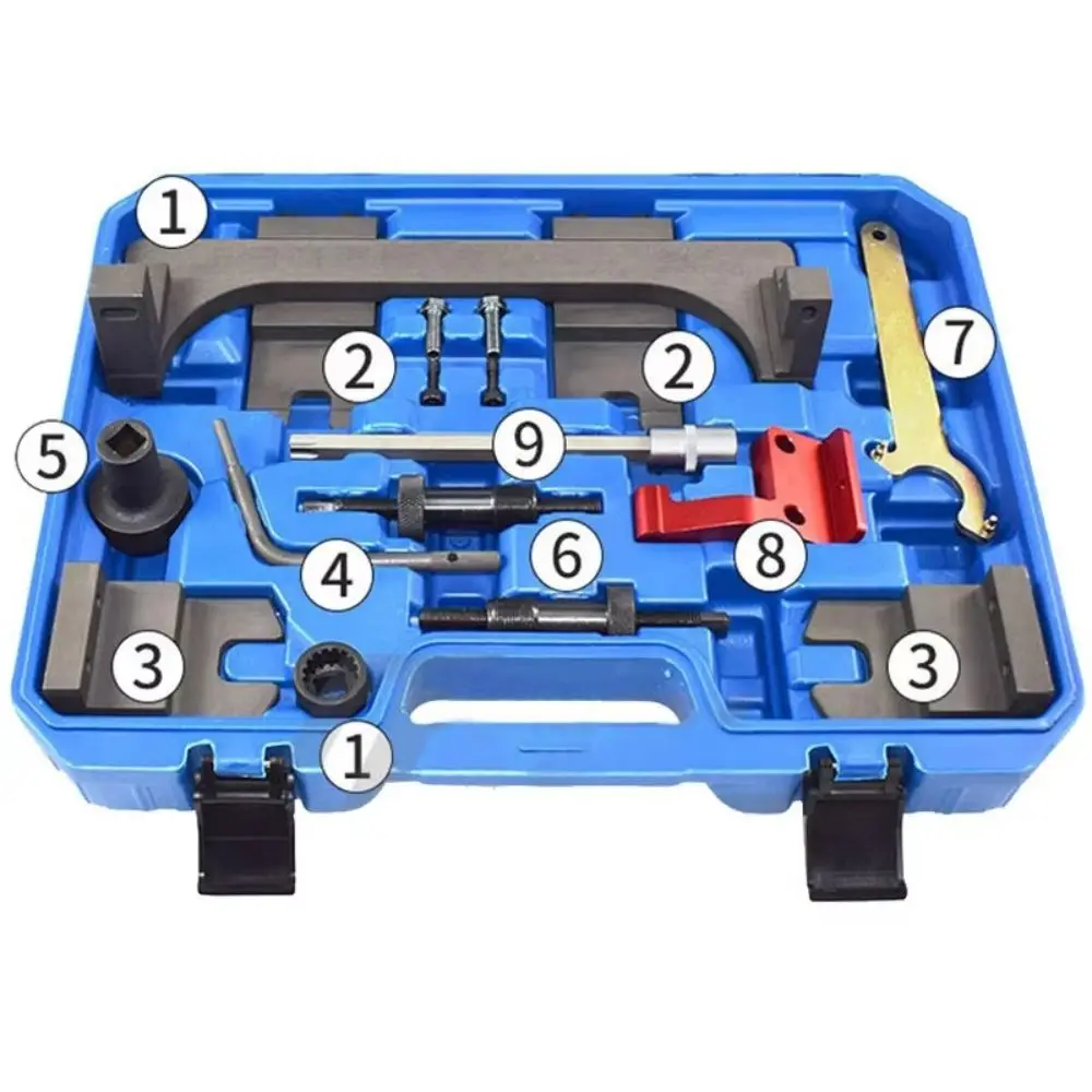 Kit di strumenti per la fasatura dell'allineamento dell'albero a camme di vendita calda di alta qualità compatibile per motori BMW B36 B38 B46 B48 B58
