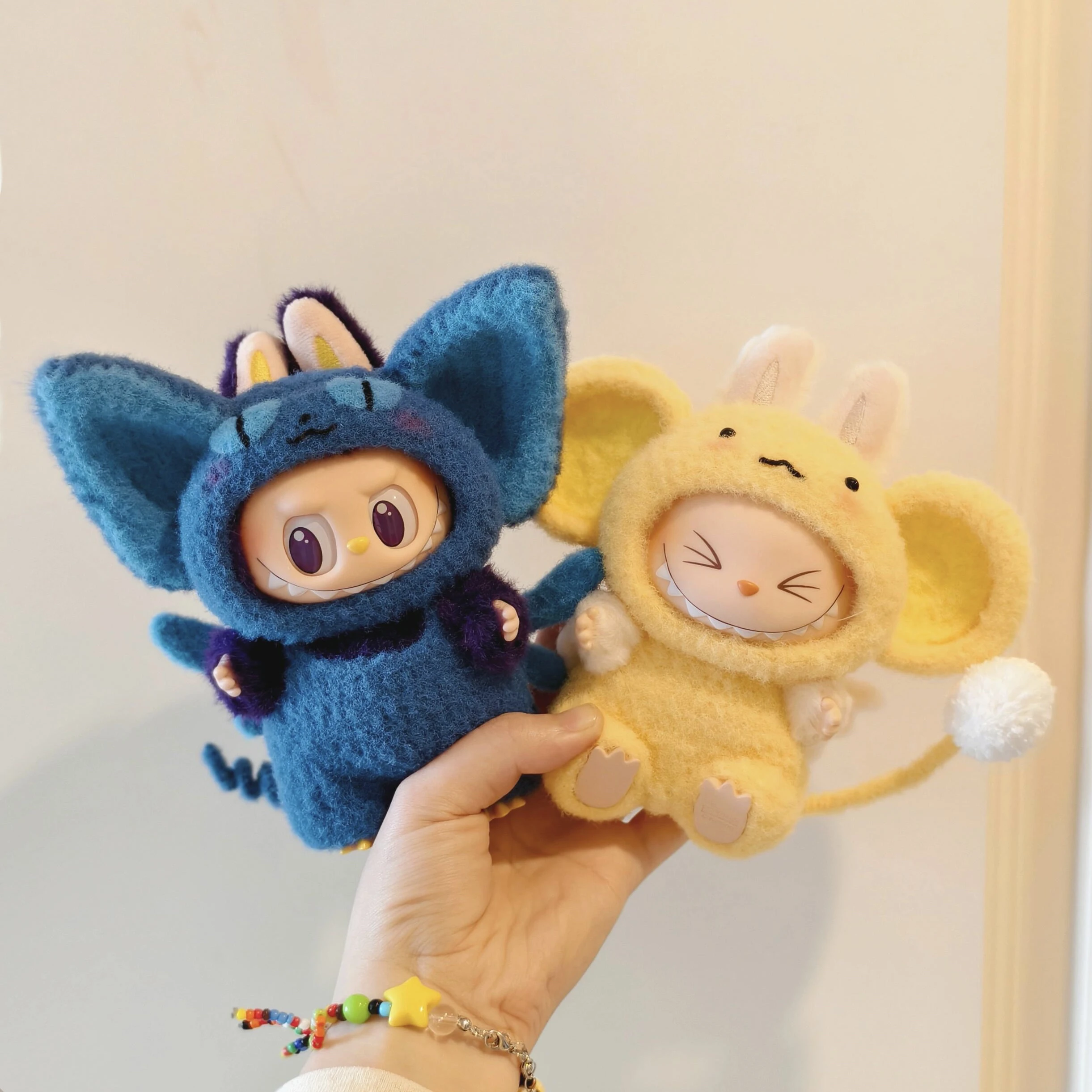 

Labubu Clothes Big Versatile Sakura Clothes Set Anime Doll Clothes Accessories DIY Toys