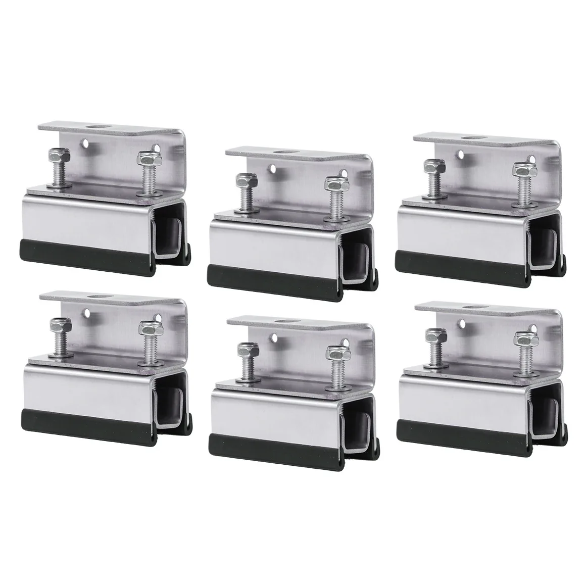 4PCS Van Roof Rack Mount Kit For PROMASTER For Boxer For DUCATO For JUMPER Stainless Steel RVs Photovoltaic Brackets Roof Racks