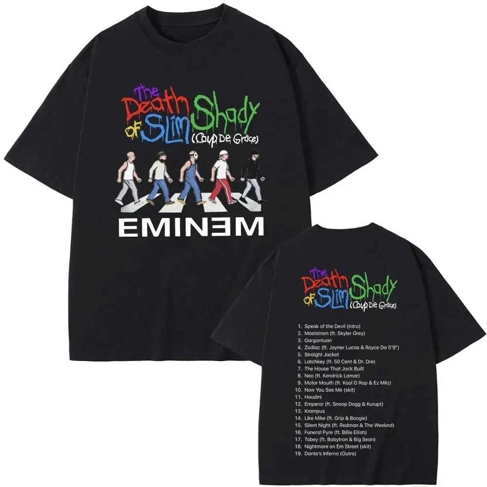 

Eminem Rap Футболка унисекс, тонкая короткая рубашка, подарок для фанатов, рубашка в стиле хип-хоп --- Высококачественная роскошь для мужчин и женщин, топ Y2k