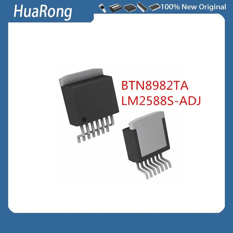 5PCS/LOT       BTN8982      BTN8982TA     LM2588S-ADJ      LM2588S      TO-263-7