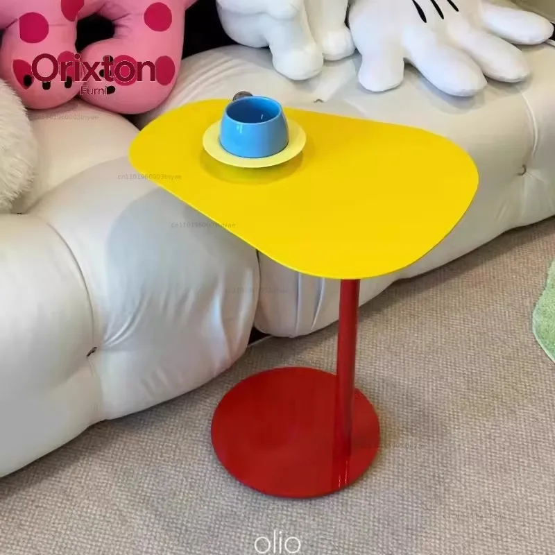 Living Room Coffee Tables for Small  Creative Designer End Table Dopamine Home Furniture Mini Nordic Modern Bedside Table