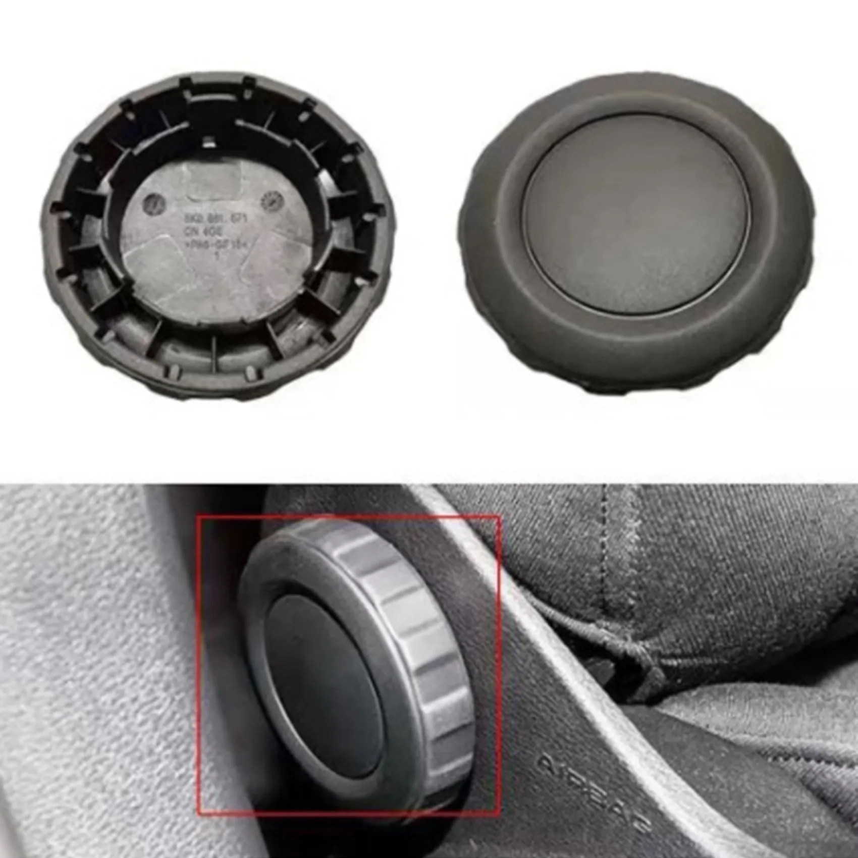 Seat Backrest Adjust Knob Manual Adjust Roller for - A3 A4 A5 A6 A7 Q2 Q3 Q5 CC for