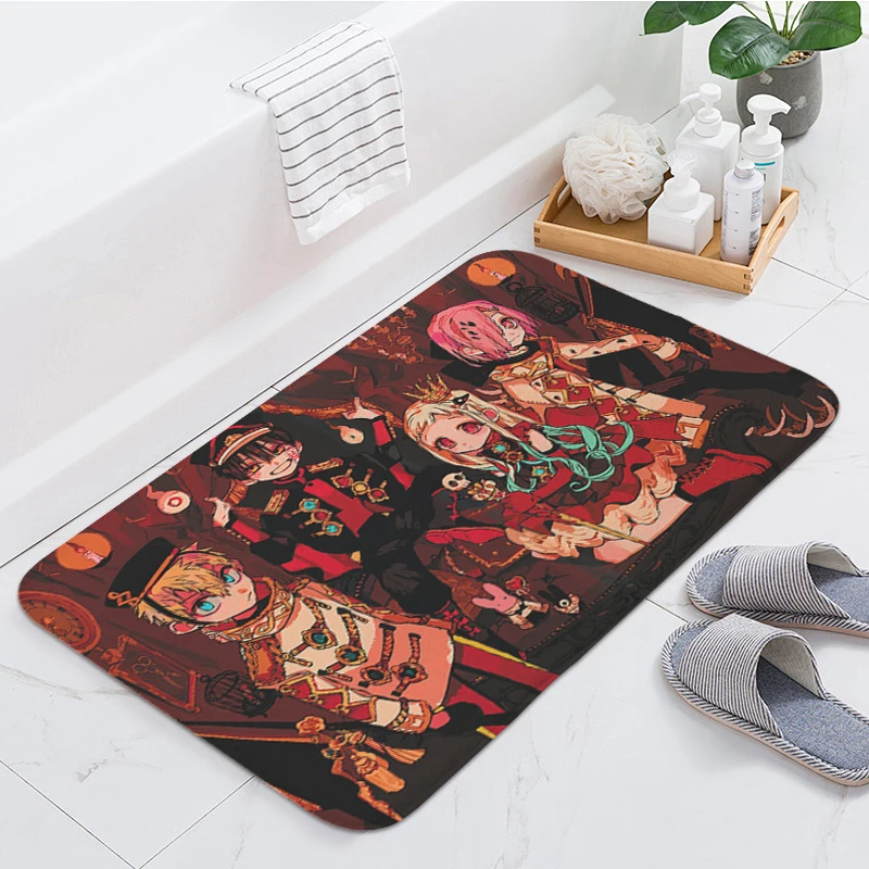 Bath Hallway Foot Mat Non-slip D-Hanako D-Kun Anime Custom Doormat Balcony Bedroom Rug Kitchen Living Room Floor Carpet Home